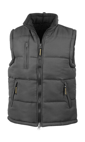 Result Windproof Bodywarmer, Black, 2XL bedrucken, Art.-Nr. 474331017