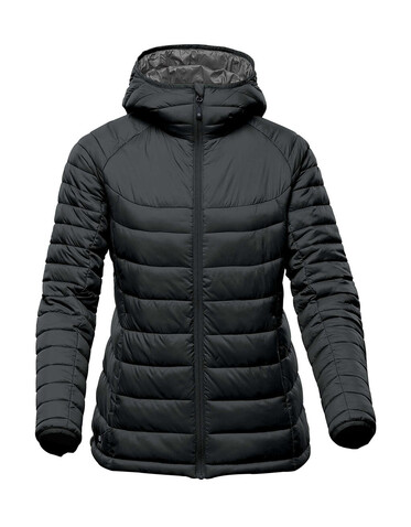 StormTech Women`s Stavanger Thermal Jacket, Black/Graphite, S bedrucken, Art.-Nr. 483181493