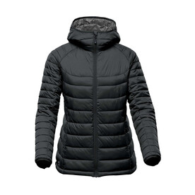 StormTech Women`s Stavanger Thermal Jacket, Black/Graphite, S bedrucken, Art.-Nr. 483181493