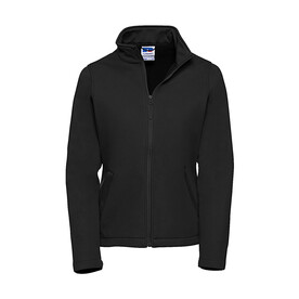 Russell Europe Ladies` Smart Softshell Jacket, Black, XS (34) bedrucken, Art.-Nr. 486001012 Russell Europe Ladies` Smart Softshell Jacket, Black, XS (34) bedrucken, Art.-Nr. 486001012