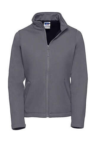 Russell Europe Ladies` Smart Softshell Jacket, Convoy Grey, 2XL (44) bedrucken, Art.-Nr. 486001277