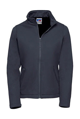 Russell Europe Ladies` Smart Softshell Jacket, French Navy, L (40) bedrucken, Art.-Nr. 486002015
