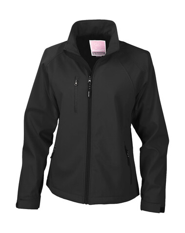 Result Ladies Base Layer Softshell, Black, XS bedrucken, Art.-Nr. 486331012