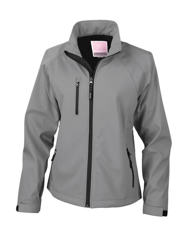 Result Ladies Base Layer Softshell, Silver Grey, XL bedrucken, Art.-Nr. 486331476