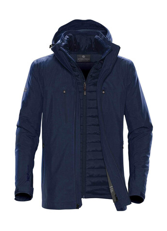 StormTech Men`s Matrix System Jacket, Navy/Navy, L bedrucken, Art.-Nr. 489182525