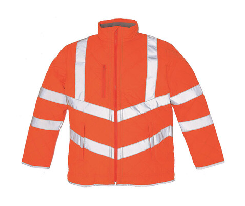 Yoko Fluo Kensington Jacket, Fluo Orange, S bedrucken, Art.-Nr. 494774053