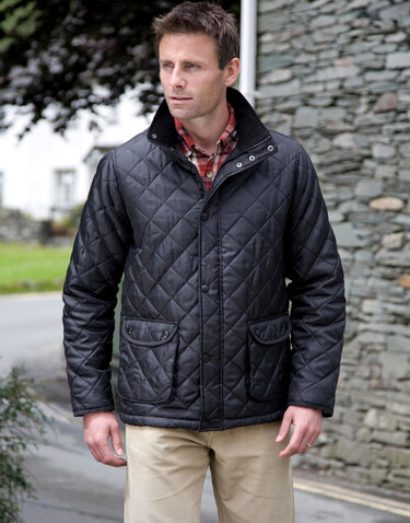 Result Urban Cheltenham Jacket, Black, XS bedrucken, Art.-Nr. 495331012