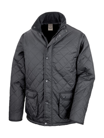 Result Urban Cheltenham Jacket, Black, XS bedrucken, Art.-Nr. 495331012