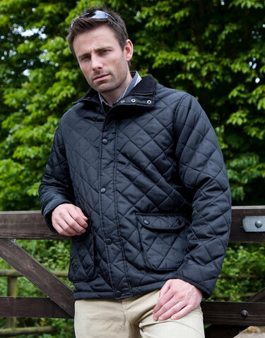Result Urban Cheltenham Jacket, Black, XS bedrucken, Art.-Nr. 495331012