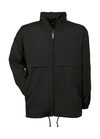 B &amp; C Air Windbreaker, Black, S bedrucken, Art.-Nr. 495421013