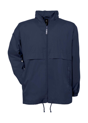 B &amp; C Air Windbreaker, Navy, M bedrucken, Art.-Nr. 495422004