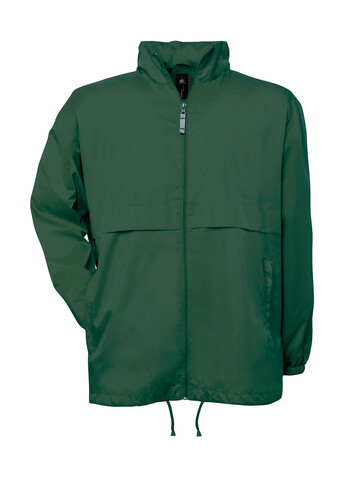 B &amp; C Air Windbreaker, Bottle Green, S bedrucken, Art.-Nr. 495425403