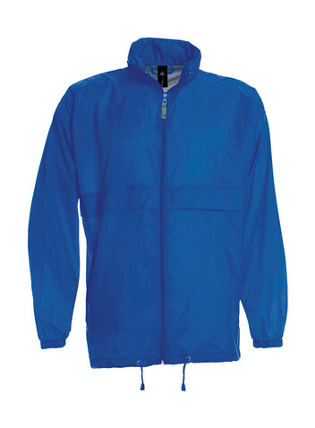 B &amp; C Sirocco Windbreaker, Royal, L bedrucken, Art.-Nr. 496423005