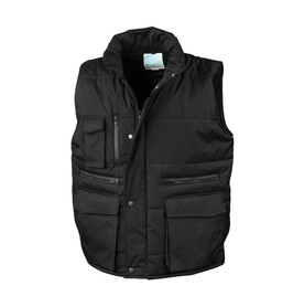Result Lance Bodywarmer, Black, S bedrucken, Art.-Nr. 497331013