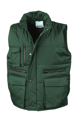 Result Lance Bodywarmer, Bottle Green, 2XL bedrucken, Art.-Nr. 497335407
