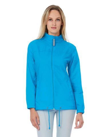 B &amp; C Sirocco/women Windbreaker, Pixel Turquoise, XS bedrucken, Art.-Nr. 497425382