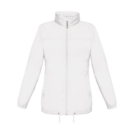 B & C Sirocco/women Windbreaker, White, XS bedrucken, Art.-Nr. 497420002 B & C Sirocco/women Windbreaker, White, XS bedrucken, Art.-Nr. 497420002
