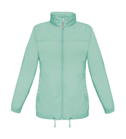 B &amp; C Sirocco/women Windbreaker, Pixel Turquoise, XS bedrucken, Art.-Nr. 497425382