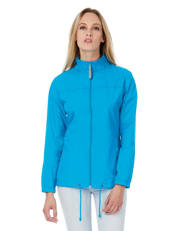 B &amp; C Sirocco/women Windbreaker, White, XS bedrucken, Art.-Nr. 497420002