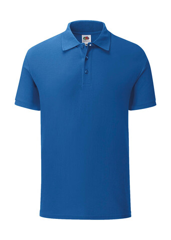 Fruit of the Loom Iconic Polo, Royal Blue, S bedrucken, Art.-Nr. 500013003