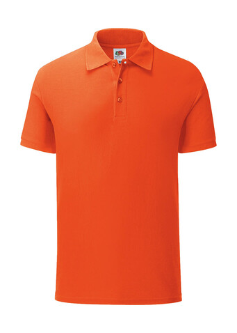 Fruit of the Loom Iconic Polo, Flame, M bedrucken, Art.-Nr. 500014024