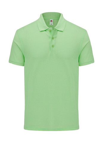 Fruit of the Loom Iconic Polo, Neomint, 3XL bedrucken, Art.-Nr. 500015138