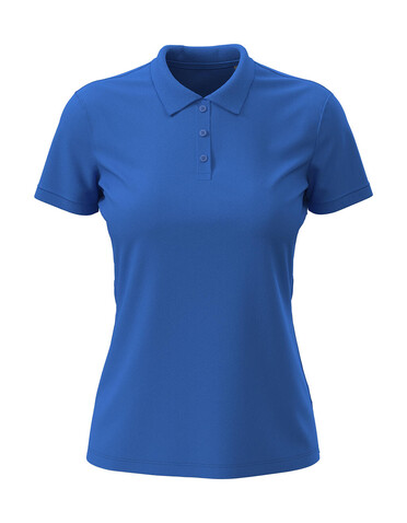 Stedman Lux Polo Women, Bright Royal, 3XL bedrucken, Art.-Nr. 500053068
