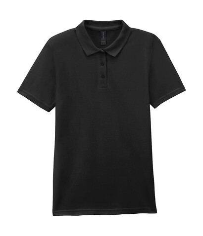 Gildan Softstyle Women`s Pique Polo, Black, M bedrucken, Art.-Nr. 500091014 Gildan Softstyle Women`s Pique Polo, Black, M bedrucken, Art.-Nr. 500091014