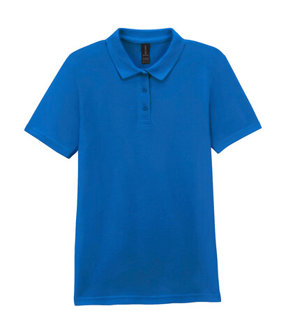 Gildan Softstyle Women`s Pique Polo, Royal, XL bedrucken, Art.-Nr. 500093006
