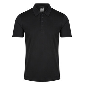 Regatta Honestly Made Recycled Polo, Black, S bedrucken, Art.-Nr. 501171013