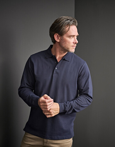 Tee Jays Luxury LS Stretch Polo, White, M bedrucken, Art.-Nr. 501540004 Tee Jays Luxury LS Stretch Polo, White, M bedrucken, Art.-Nr. 501540004