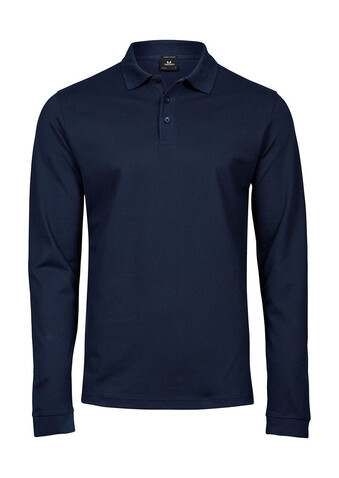 Tee Jays Luxury LS Stretch Polo, Navy, 2XL bedrucken, Art.-Nr. 501542007 Tee Jays Luxury LS Stretch Polo, Navy, 2XL bedrucken, Art.-Nr. 501542007