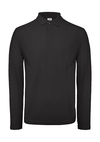 B & C ID.001 LSL Polo, Black, S bedrucken, Art.-Nr. 502421013 B & C ID.001 LSL Polo, Black, S bedrucken, Art.-Nr. 502421013