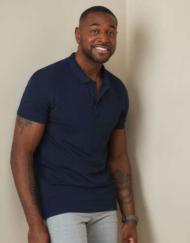 Stedman Stretch Polo for men, Slate Grey, L bedrucken, Art.-Nr. 510051225