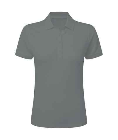 SG Signature Tagless Polo Stretch Women, Grey, M bedrucken, Art.-Nr. 510521214