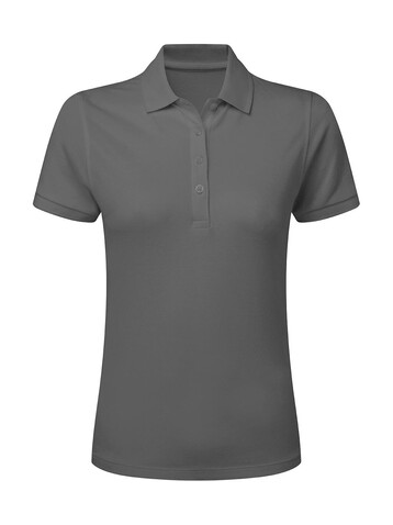 SG Signature Tagless Polo Stretch Women, Charcoal, 3XL bedrucken, Art.-Nr. 510521308
