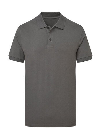 SG Signature Tagless Polo Stretch Men, Charcoal, 4XL bedrucken, Art.-Nr. 511521309