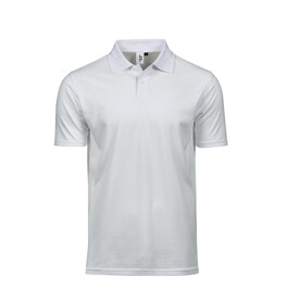 Tee Jays Power Polo, White, XS bedrucken, Art.-Nr. 511540000