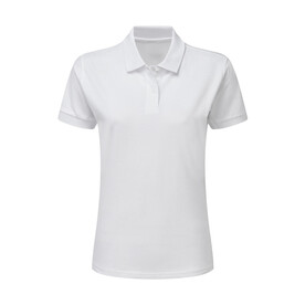 SG Cotton Polo Women, White, XS bedrucken, Art.-Nr. 513520002 SG Cotton Polo Women, White, XS bedrucken, Art.-Nr. 513520002