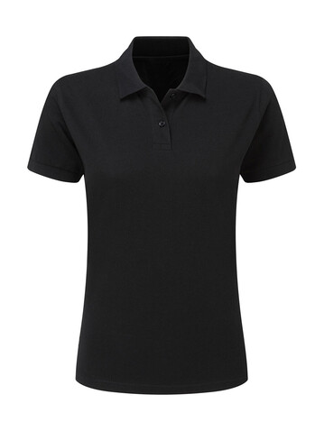 SG Cotton Polo Women, Black, XS bedrucken, Art.-Nr. 513521012 SG Cotton Polo Women, Black, XS bedrucken, Art.-Nr. 513521012