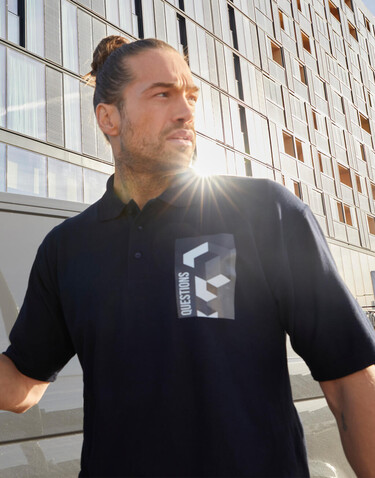 SG Unisex Polo, Royal, M bedrucken, Art.-Nr. 520523002