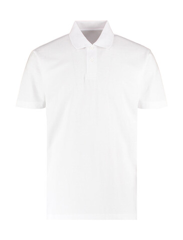 Kustom Kit Men`s Regular Fit Workforce Polo, White, XS bedrucken, Art.-Nr. 524110000