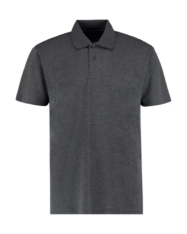 Kustom Kit Men`s Regular Fit Workforce Polo, Dark Grey Marl, 2XL bedrucken, Art.-Nr. 524111175