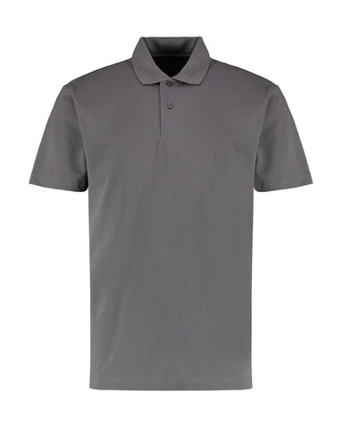 Kustom Kit Men`s Regular Fit Workforce Polo, Charcoal, 2XL bedrucken, Art.-Nr. 524111305
