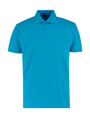 Kustom Kit Men`s Regular Fit Workforce Polo, Turquoise, 4XL bedrucken, Art.-Nr. 524115367