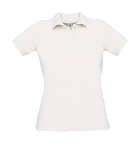 B &amp; C Safran Pure/women Polo, White, XS bedrucken, Art.-Nr. 526420002