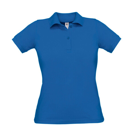 B &amp; C Safran Pure/women Polo, Royal, S bedrucken, Art.-Nr. 526423003