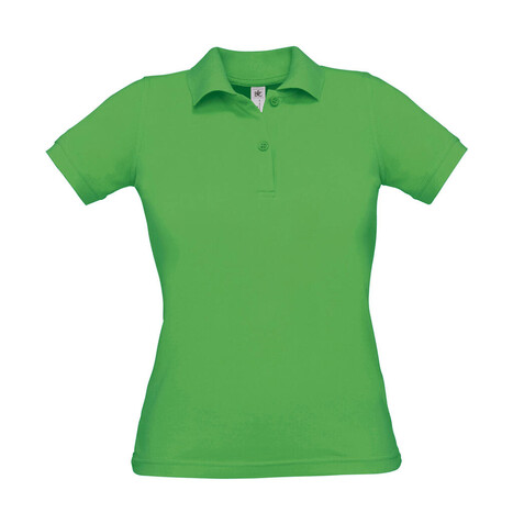 B & C Safran Pure/women Polo, Real Green, XL bedrucken, Art.-Nr. 526425036 B & C Safran Pure/women Polo, Real Green, XL bedrucken, Art.-Nr. 526425036