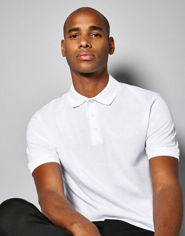Kustom Kit Regular Fit Superwash® 60º Jersey Polo, White, S bedrucken, Art.-Nr. 527110003