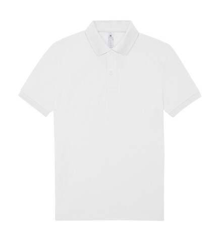 B &amp; C My Polo 180, White, 5XL bedrucken, Art.-Nr. 527420009